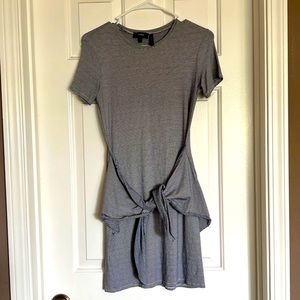 Theory Tee dress with tie